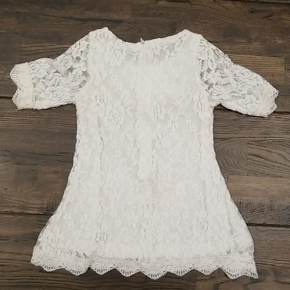 Girls Lave and Pearl Dress - Picture 4 of 4